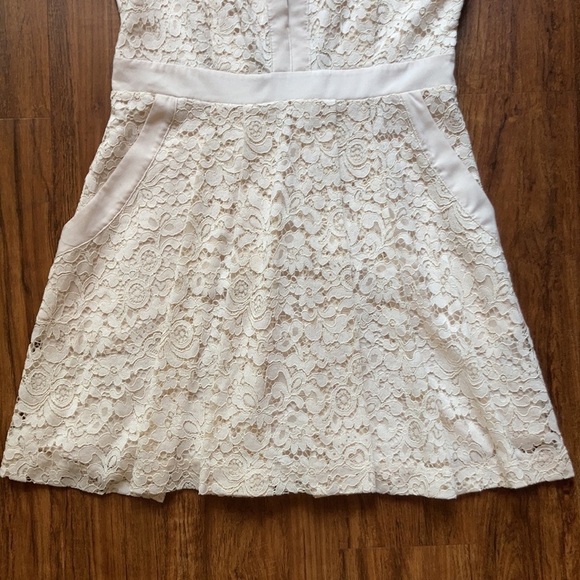 Free People lucky in love lace dress in shell size small - Picture 5 of 11